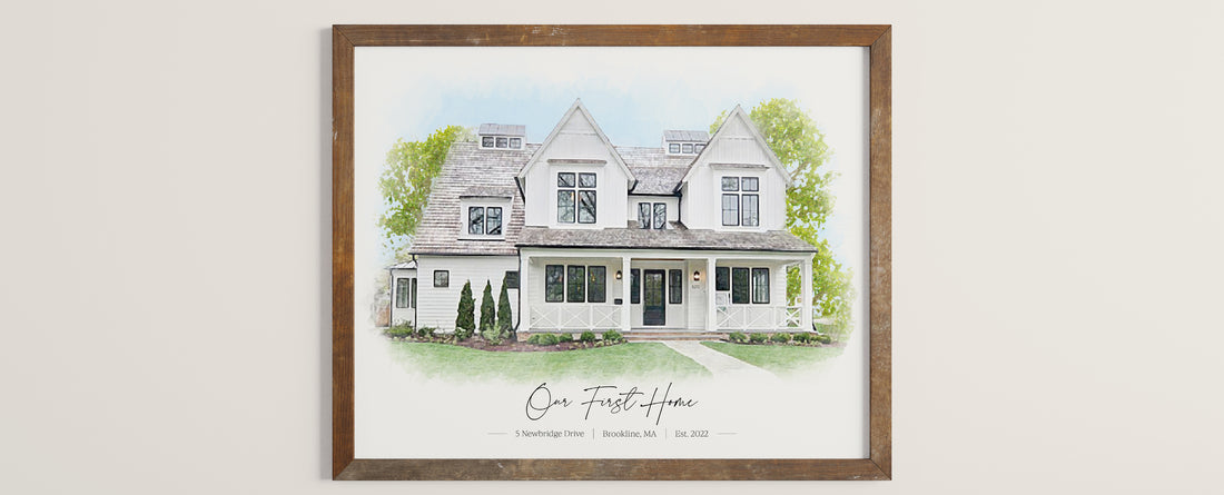 New Dark Oak Frame Color for Your Custom Portraits!