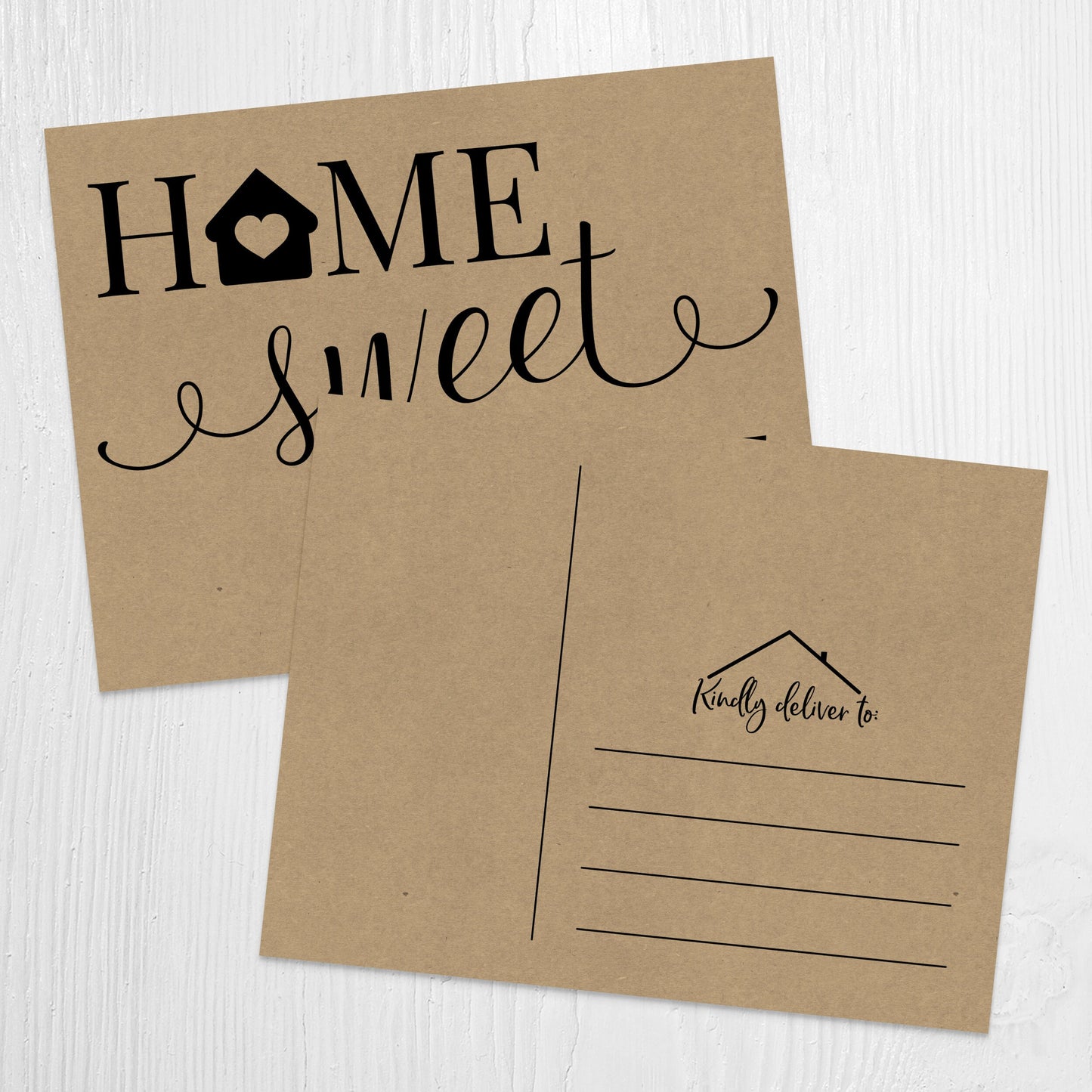 Realtor Postcard, Home Sweet Home, Real Estate Cards, Greeting Cards, Realtor, Handmade Cards, Real Estate