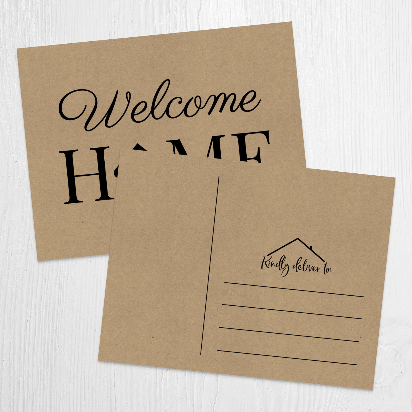 Real Estate Postcard, New Home, Real Estate Cards, Welcome Home, Greeting Cards, Realtor, Handmade Cards, Real Estate