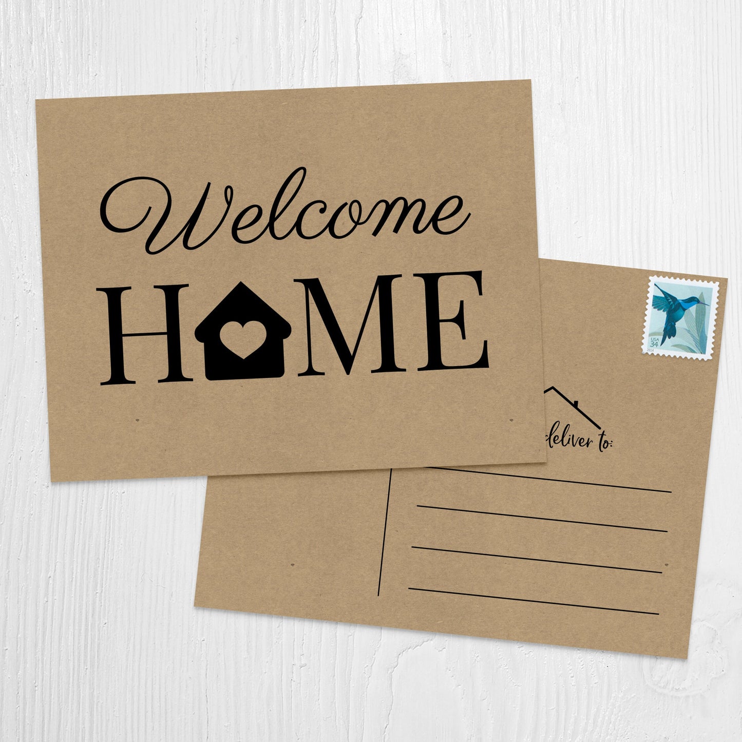 Real Estate Postcard, New Home, Real Estate Cards, Welcome Home, Greeting Cards, Realtor, Handmade Cards, Real Estate